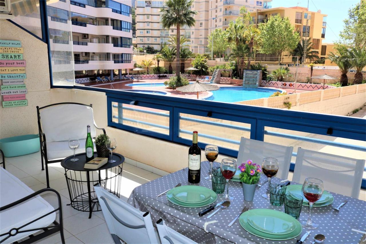 11B Tb 2º Linea De Playa 1 Dormitorio Y Wifi Calpe Exterior photo